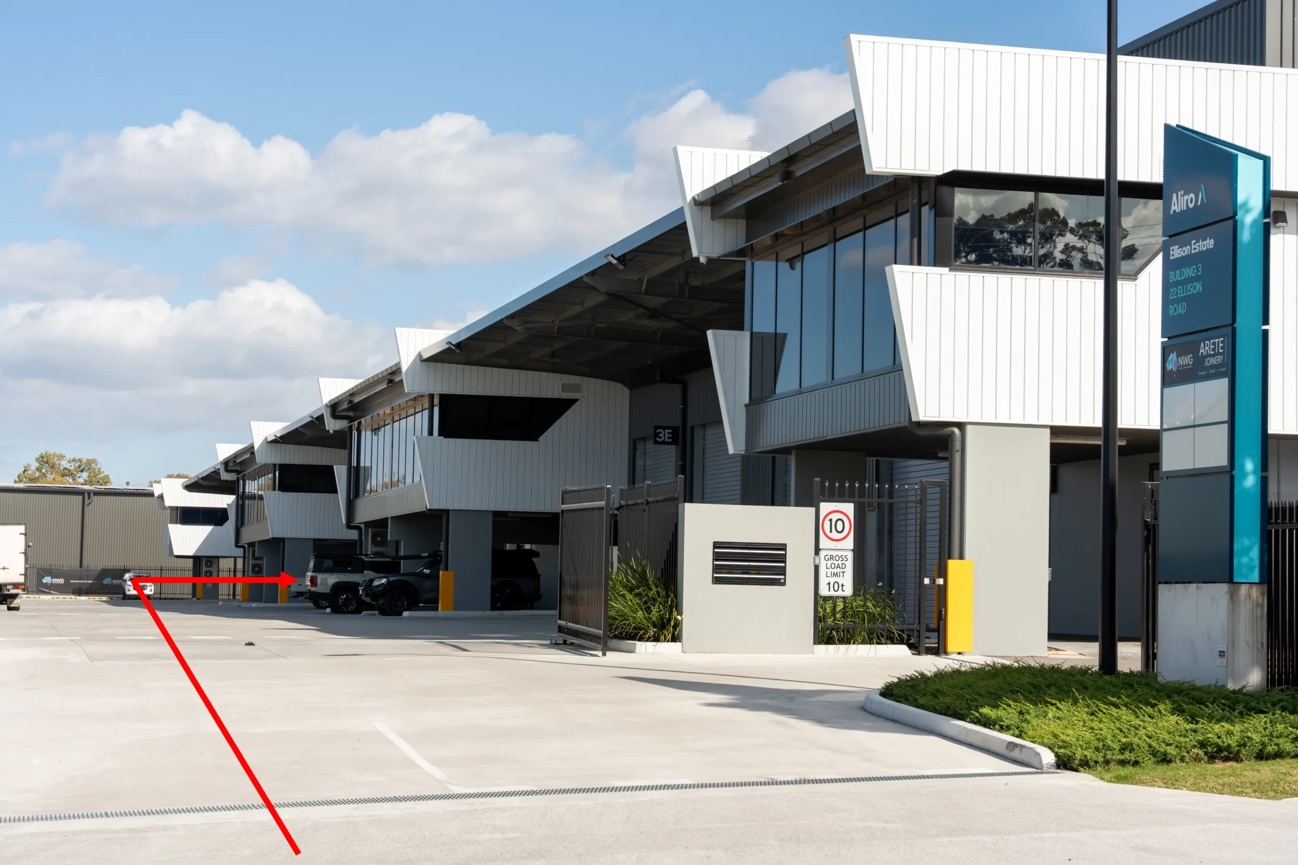 Showroom Driveway